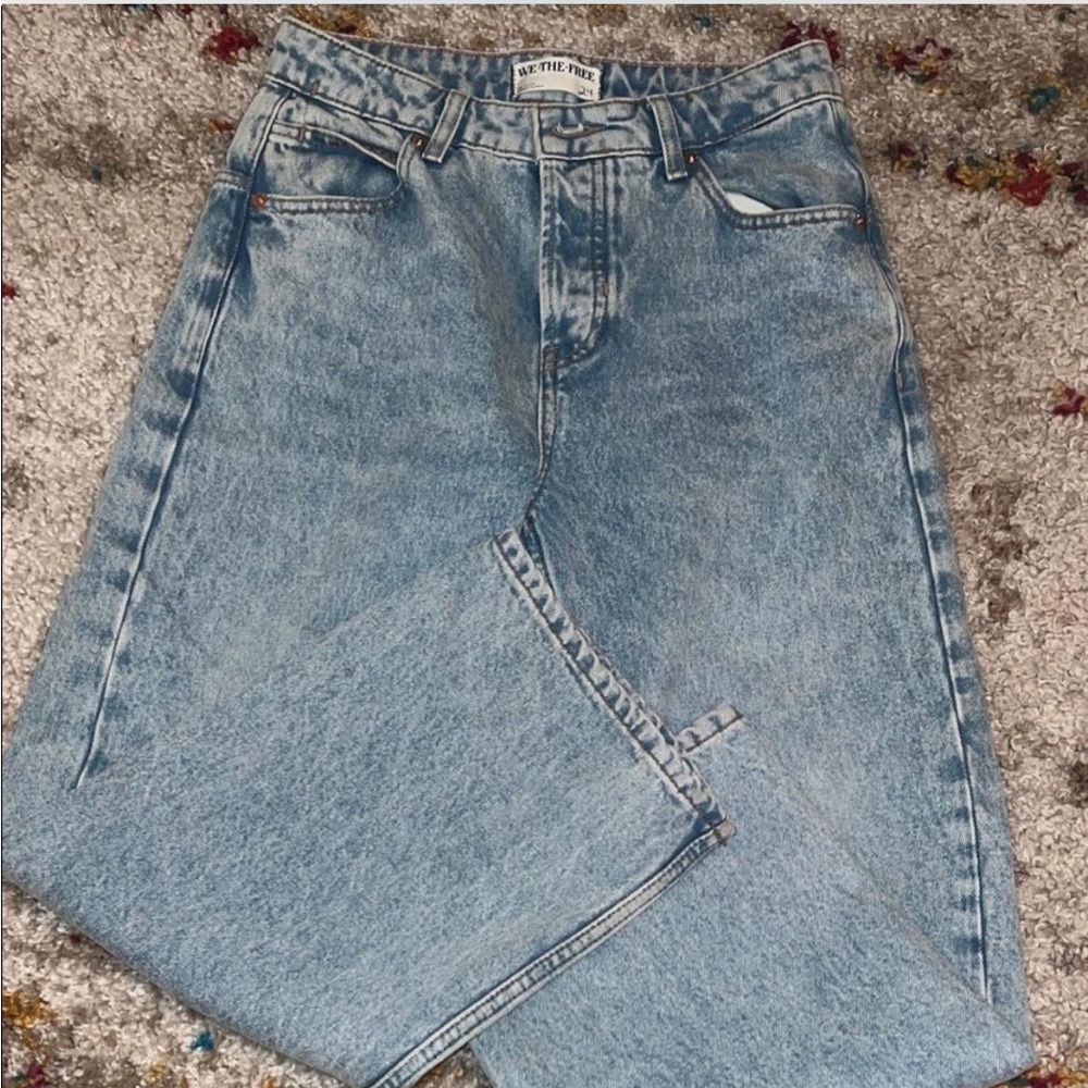 Free People jeans size 24 like NEW